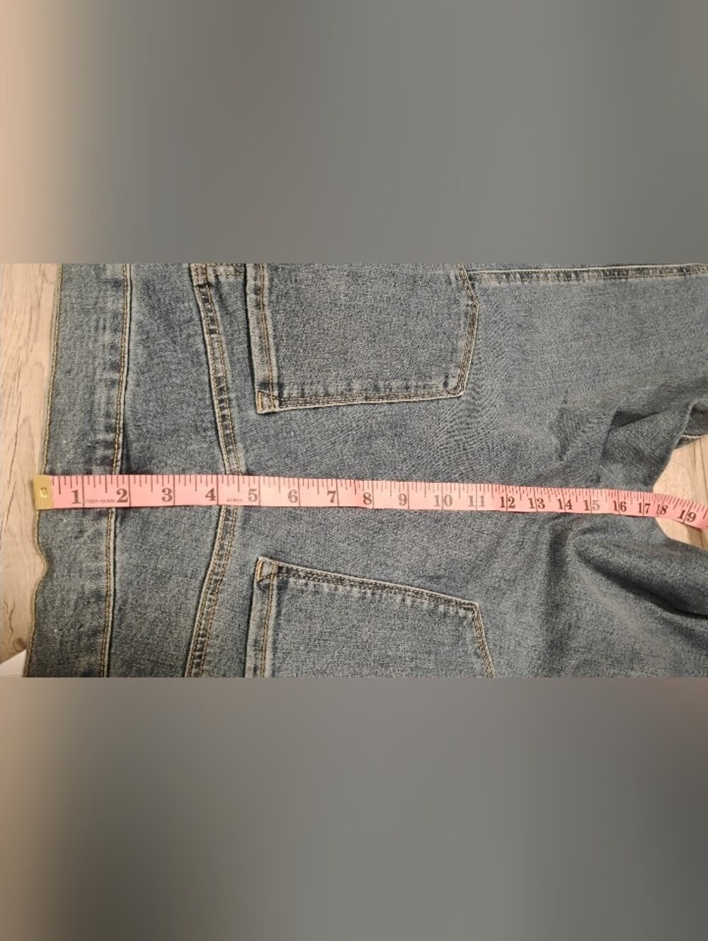Jessica Simpson Women's Daisy Flare Fitted Flare in Dark Wash Size Plus 24W - Picture 7 of 16